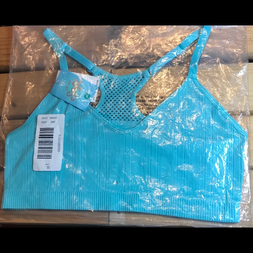 NWT size 32 Justice bralette